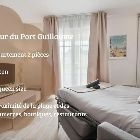 アパート Le Coeur Du Port Guillaume 4 Pers
