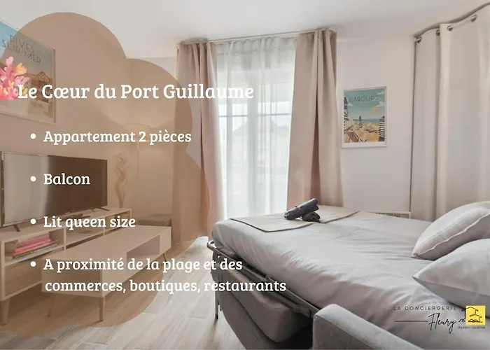 Apartman Le Coeur Du Port Guillaume 4 Pers